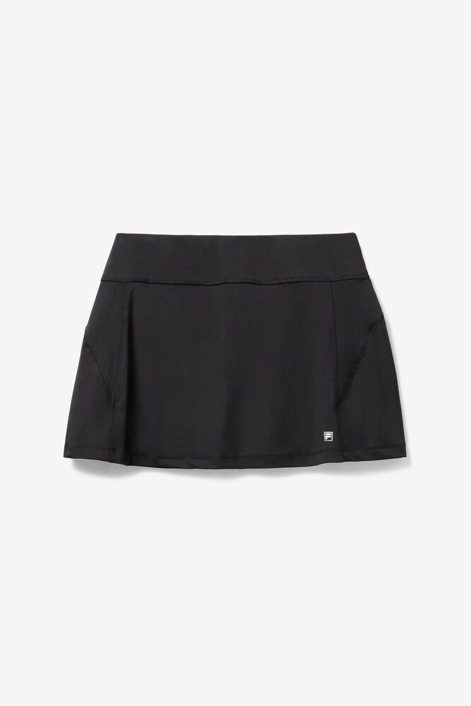 Fila Core A-line Skirts Black - Womens - 40796ITXD